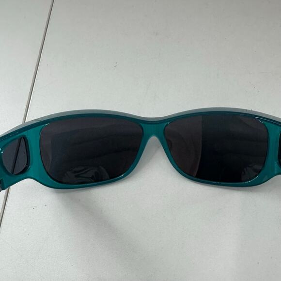 Jonathan Paul Fitovers Timeless Large Polarized Sunglasses Teal Brown - Picture 5 of 6
